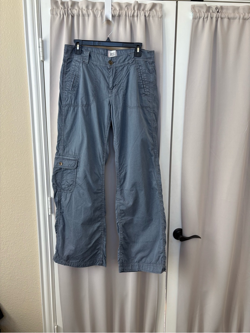 BDG Women’s Slate Blue Gray Cargo Pants